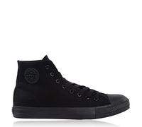 Soul Cal Canvas High Mens Trainers Black/Black 10 (45)