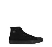Soul Cal Canvas High Mens Trainers Black/Black 6 (39)