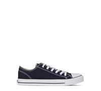 Soul Cal Canvas Low Mens Trainers Navy 8.5 (42.5)