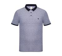 Soul Cal Mens Pique Polo Shirt Short Sleeve Navy/White 4XL