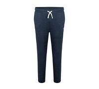 Soul Cal Mens Signature Fleece Joggers Indigo Marl XL