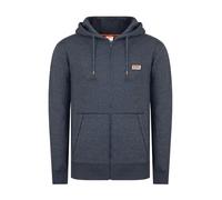 Soul Cal Signature Zip Hoodie Mens Dark Charcoal Marl S