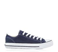Soul Cal Womens Canvas Low Shoes Navy 5 (38)