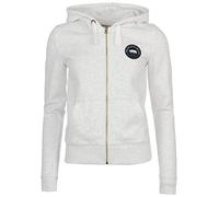 Soul Cal Womens Signature Zip Hoody Ice Marl 14 (L)