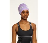 SOUL CAP Contrast Logo Swim Cap - Purple - 2XL