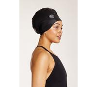 SOUL CAP Large Swim Cap for Long Hair - L - Black