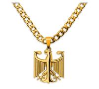 Soul-Cats 316L Stainless Steel Hand Polished Silver or Gold Cod Eagle Pendant Necklace, Various Chains & Lengths 55-70cm Gift Boxed, Kettenlänge: 55 cm, Stainless Steel