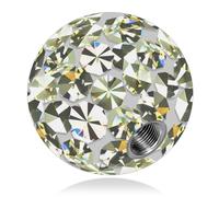 Soul-Cats Piercing Ball Screw Replacement Ball Crystal Gel Epoxy Ferido Various Sizes Rainbow Thread 1.2 mm Ball Size 4 mm