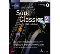 Soul Classics 2 Book and Audio Online Tenor Saxophone Schott Music