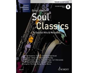 Soul Classics tenor saxophone (easy - intermediate) with appended piano part wit