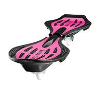Soul Curl Unisex's Wave ABS Caster Board, Pink, 34 Inch