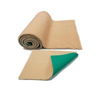 SOUL DESTINY Traditional Cream Wheat High-Grade Vet Bedding 30mm THICK ROLL WHELPING FLEECE DOG PUPPY PRO BED