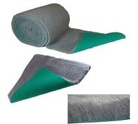 SOUL DESTINY Traditional Grey High-Grade Vet Bedding 30mm THICK ROLL WHELPING FLEECE DOG PUPPY PRO BED