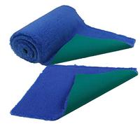 SOUL DESTINY Traditional Royal Blue High-Grade Vet Bedding 30mm THICK ROLL WHELPING FLEECE DOG PUPPY PRO BED