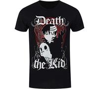 Soul Eater Death The Kid Men's Black Short Sleeve T-Shirt Black M