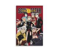 Soul Eater Poster Room Decor Aesthetic Poster Artistic Poster for Bedroom Living Room Walls 12x18inch(30x45cm) Unframe-Style