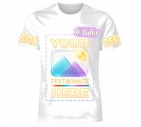 SOUL FLEX Personalised T Shirt Add Your Photo Text Front Back Sleeve Print