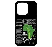 Soul Food Heritage Collard Greens Queen Africa Leaf Case for iPhone 15 Pro