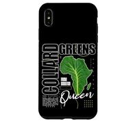 Soul Food Heritage Collard Greens Queen Africa Leaf Case for iPhone XS Max