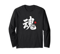 “Soul” Japanese Language Kanji Word Long Sleeve T-Shirt
