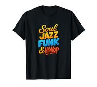 Soul Jazz Funk & Hiphop - Music Lovers Retro T-Shirt