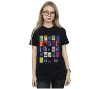 Soul Jazz Poster Wall Cotton Boyfriend T-Shirt Disney Black L