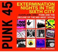SOUL JAZZ RECORDS PUNK 45:EXTERMINATION NIGHTS IN THE SIXTH CITY VINYL LP NEW
