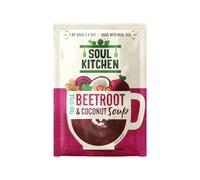 Soul Kitchen Soup | Healthy Packet Instant Soup | Vegan & Gluten-Free | 12 x 25g (Pack of 12, Thai Style Beetroot and Coconut)
