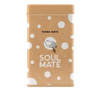 Soul Mate Organic Sin Humo Elaborada Yerba Mate Tea 500g, Loose Leaf Tea in Metal Yerbera Tin