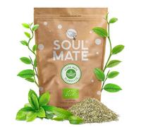 Soul Mate Yerba Mate Tea Elaborada sin Humo 500g - Organic Loose Leaf Tea, Air-dried with Sticks