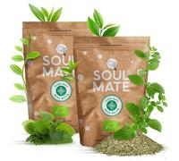 Soul Mate Yerba Mate Tea Mega Menta 2x500g - Organic Loose Leaf Tea, Cooling Energy