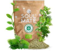 Soul Mate Yerba Mate Tea Mega Menta 500g - Organic Loose Leaf Tea, Cooling Energy