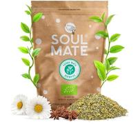Soul Mate Yerba Mate Tea Siempre 500g - Organic Loose Leaf Tea with Aniseed, Chamomile & Fennel Herbal Blend