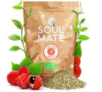Soul Mate Yerba Mate Tea with Guarana 500g - Organic Loose Leaf Tea, Powerful Energy Blend