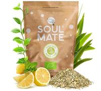 Soul Mate Yerba Mate Tea with Mint & Lemon 500g - Organic Loose Leaf Tea, Refreshing Infusion