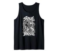 Soul of Brazil Funny Capoeira Roda Fighter Shirt Tank Top