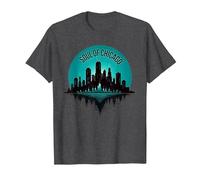 Soul of Chicago House Music Men's Graphic Top T-Shirt, Men, Dark Heather Grey, XL