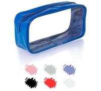 Soul Projekt Large Clear Pencil Case for Girls Back to School