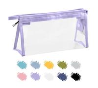 Soul Projekt Rectangle Clear Pencil Case for Back to School