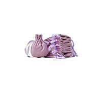 Soul Projekt Rounded Velvet Bags Lilac 7x10cm x25, Purple Jewellery Pouches, Drawstring Bag for Wedding Party Favours, Diwali Mini Bags, All Occasions Gift Pouch