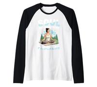 Soul Refurbishment in Progress Yoga Meditation Raglan Baseball Tee