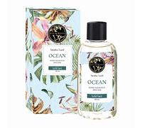 Soul & Scents Ocean Reed Diffuser Refill - 300ml | Free 12 Fiber Reed Sticks | Stress Relief & Aromatherapy | Long-Lasting Scented Air Freshener for Home, Bedroom, Bathroom & Office