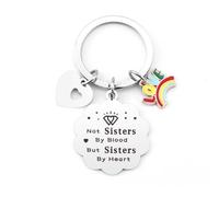 Soul Sisters Gifts Sister in Law Gifts Bestie Best Friend Friendship Gift for Women Birthday Idea Bff Galentines Day BestFriend Keyring Keychain Present for Friends Christmas Valentines Xmas