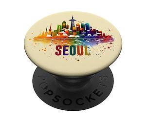 Soul-stirring Seoul: Experience the Heartbeat of South Korea PopSockets Swappable PopGrip