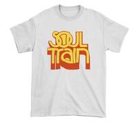 Soul Train T Shirt - Gladys Knight Disco Funk 70s Retro M/White