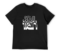 Soul Train T-Shirt Mens Unisex Tees Black