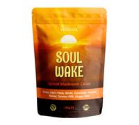 Soul Wake Mushroom Hot Chocolate | Coffee Alternative with Lion’s Mane & Reishi | Vegan Adaptogenic Cacao Drink | Superfood Blend for Energy, Focus & Mood | 30 Servings | Vegatox