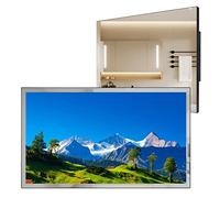 Soulaca 24 inch Smart LED Mirror TV for Bathroom, webOS 1080P Waterpoof with Wi-Fi and Bluetooth,Built-in Alexa,Integrated with Speaker, 2026 Model