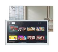 Soulaca 32 inches Smart Mirror TV for Bathroom, 4K UHD, IPX6 Waterproof, Android OS, DVB-T/S/C Television for Bathroom, Voice Control with Wi-Fi & Bluetooth, 2026 The Latest Model