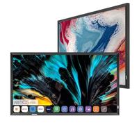 Soulaca 43-Inch Smart Mirror TV - Black Aluminum Art Frame - 4K UHD Waterproof Display, Elegant Two-in-One TV and Mirror for Bathroom, Home or Commercial Use